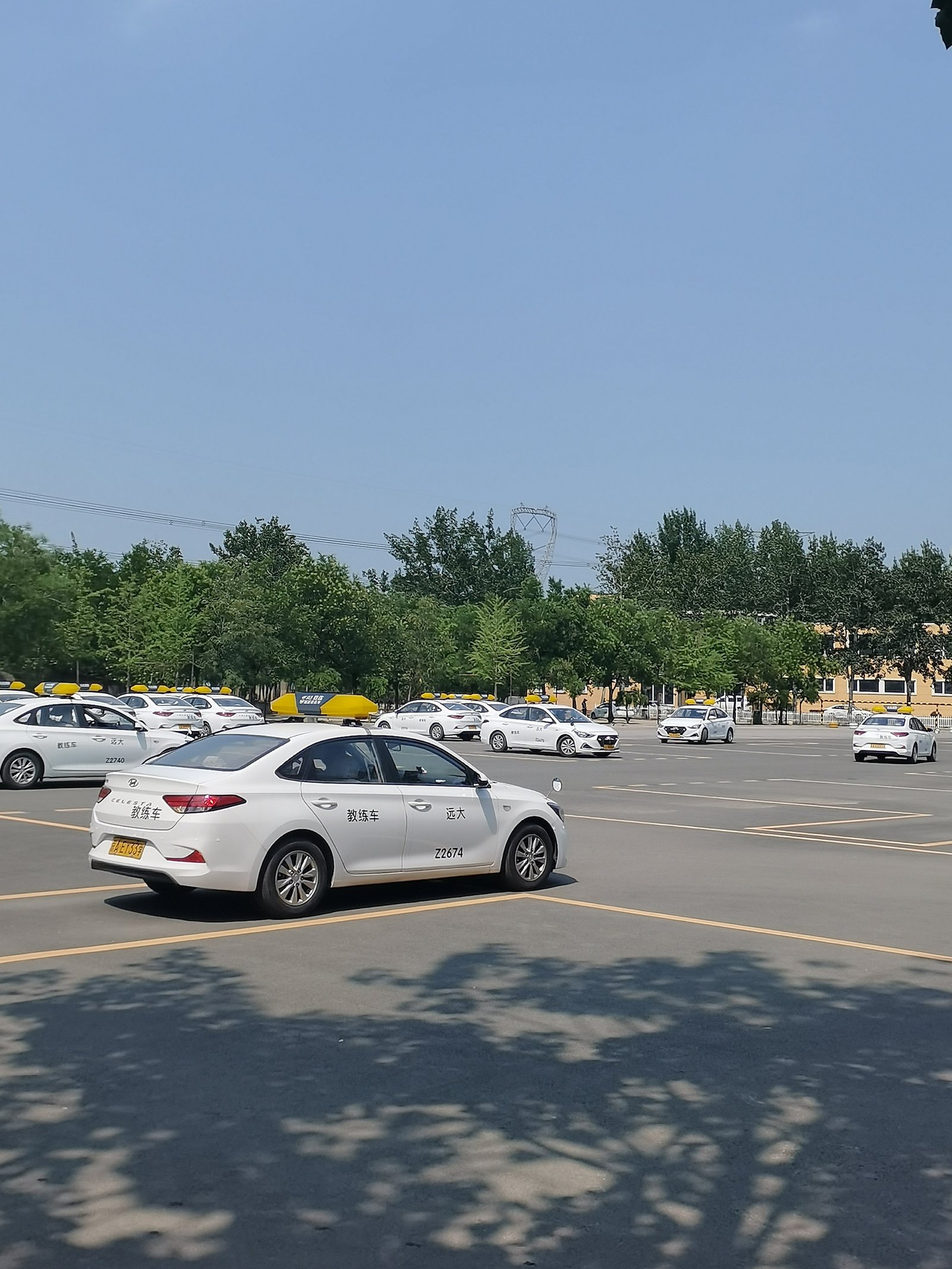 北京远大驾校科目二倒车入库120