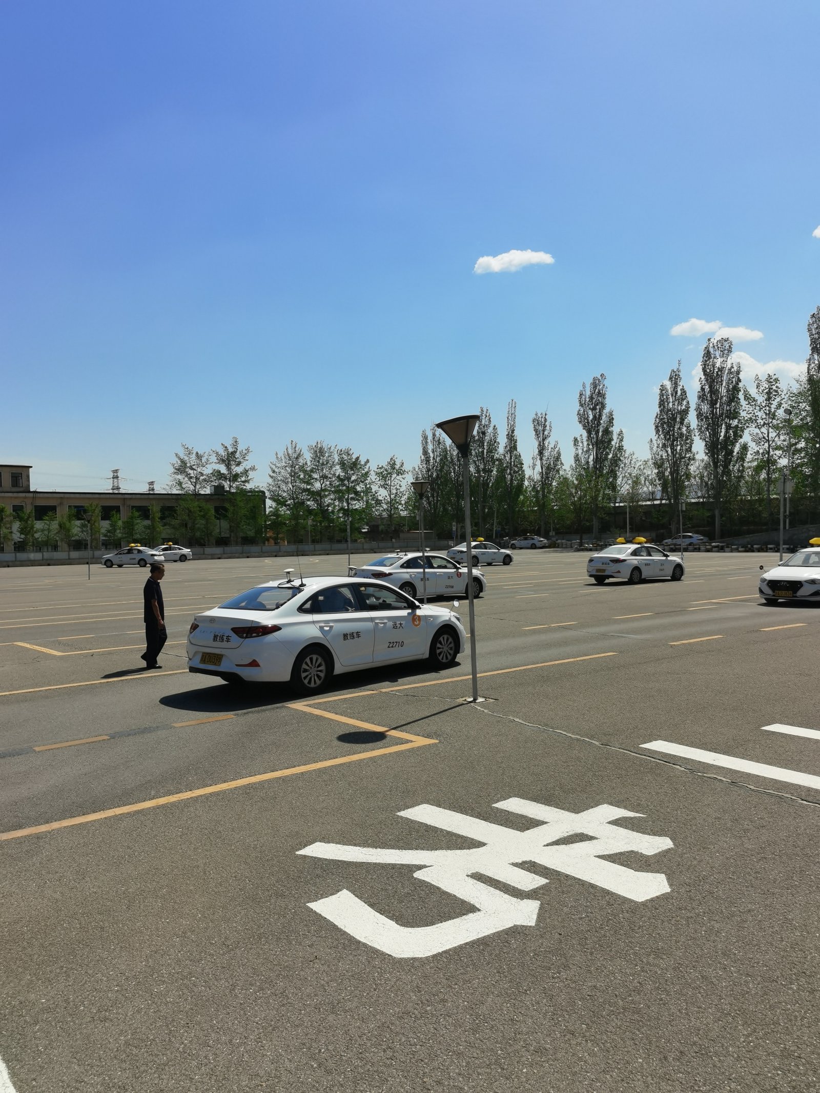 北京远大驾校科目二考场模拟4